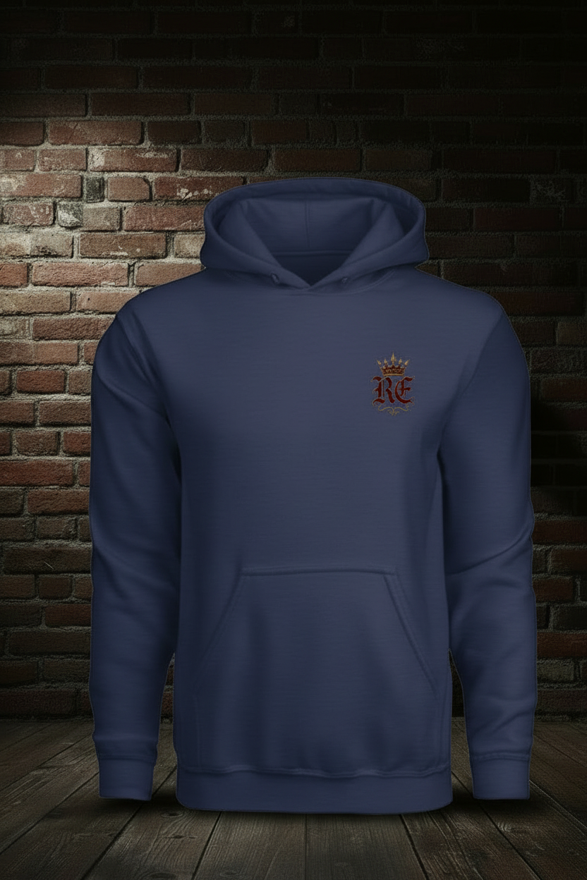 Angel of Justice Indigo Blue Hood Down — BB