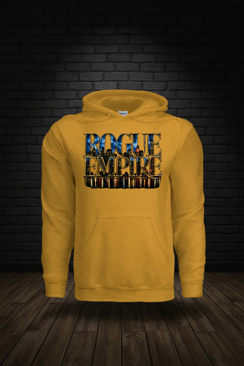 Empire City Hoodie — Gold BB