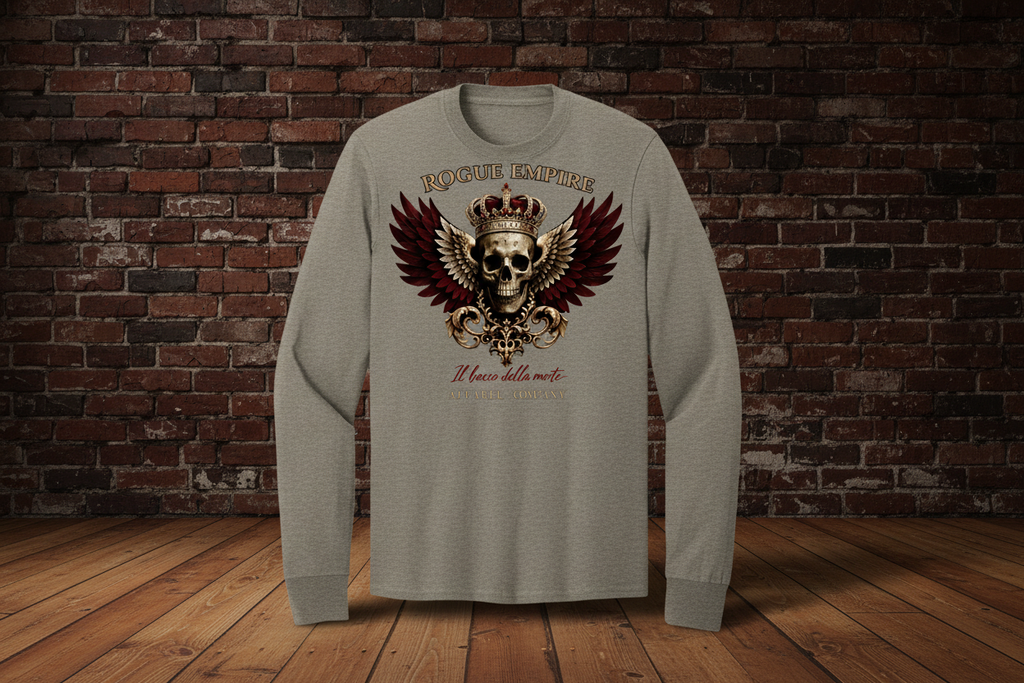 Il Bacio LS — Dark Heather Grey v3