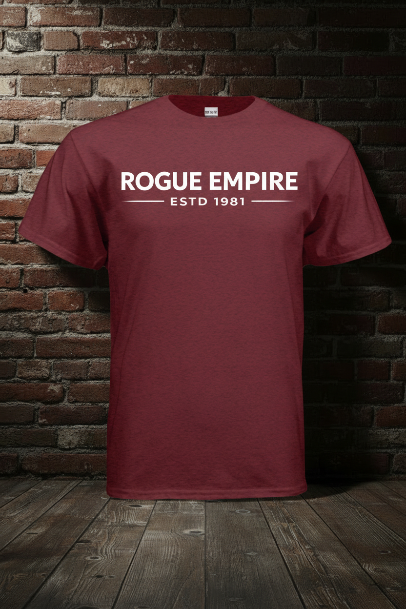 Founder’s Tee II short sleeve with boutique background
