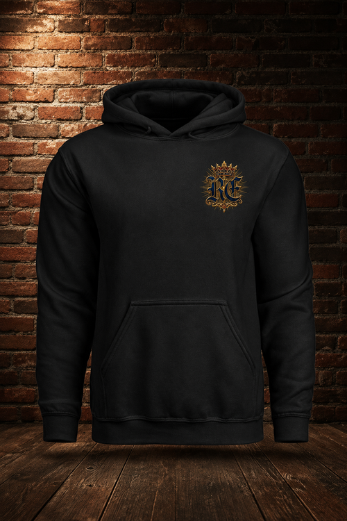 Ace Eternal Hoodie Black boutique background ghost form