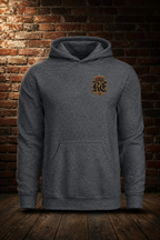 Ace Eternal Hoodie Dark Heather boutique background ghost form