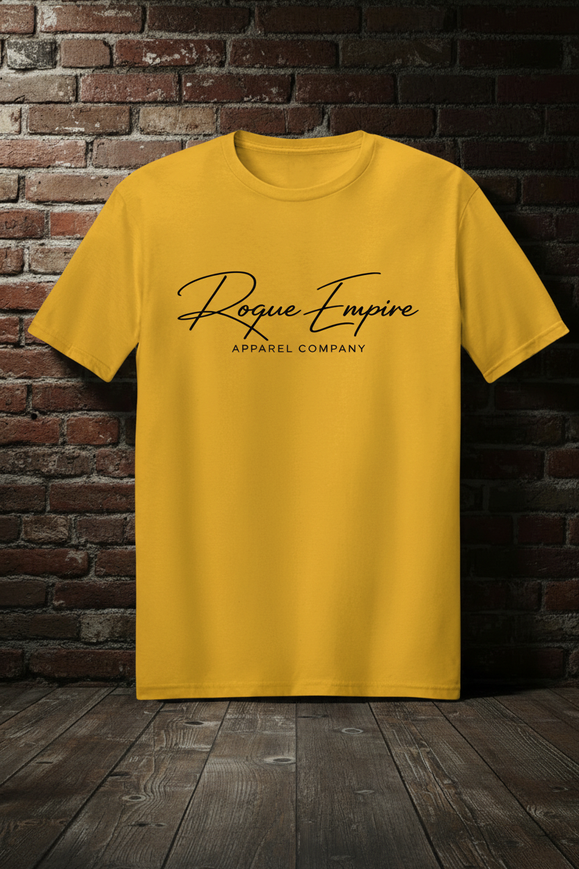 Signature Script Tee short sleeve with boutique background