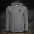 Liberty Never Dies Hoodie Fan Charcoal Heather front boutique-background image