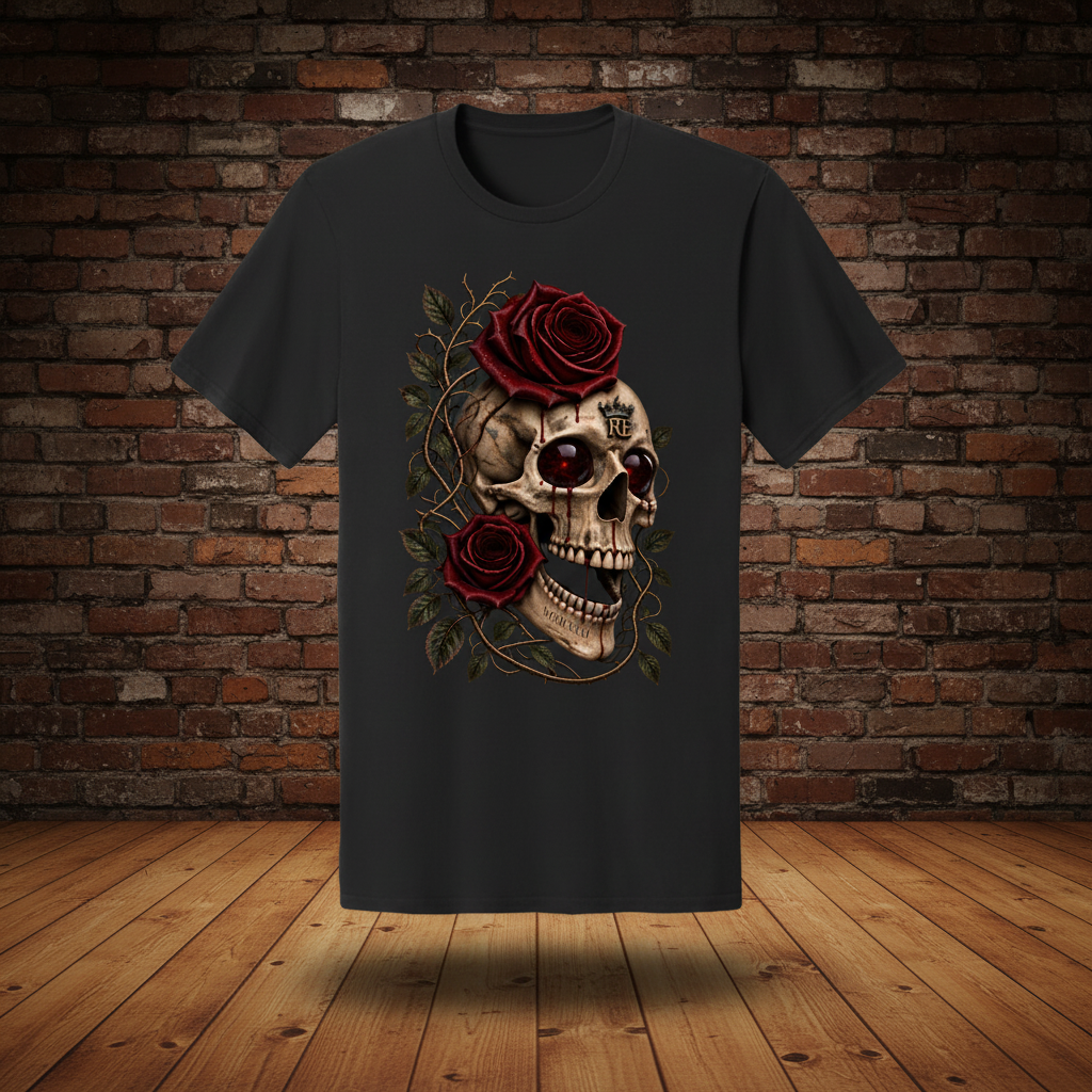 Rogue Empire | Memento Mori (Red) Tee (SS) — Series I