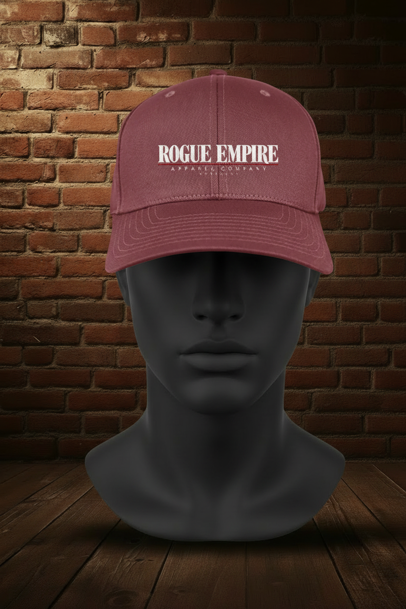 Rogue Heritage cap, Maroon, matched ghost form