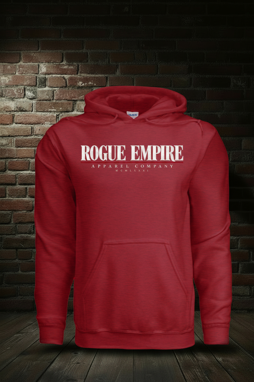 Rogue Heritage hoodie, Antique Cherry Red