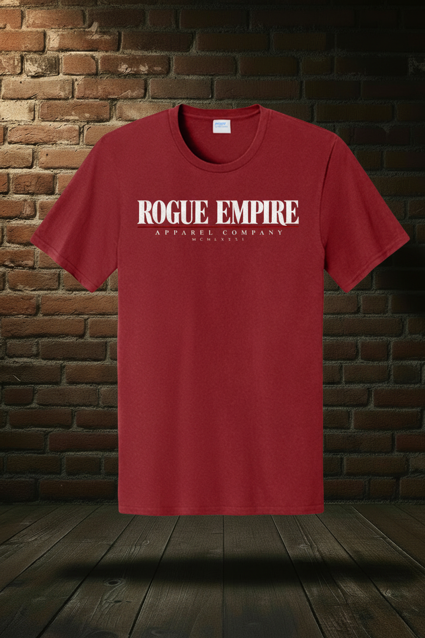 Rogue Heritage tee, Vintage Red