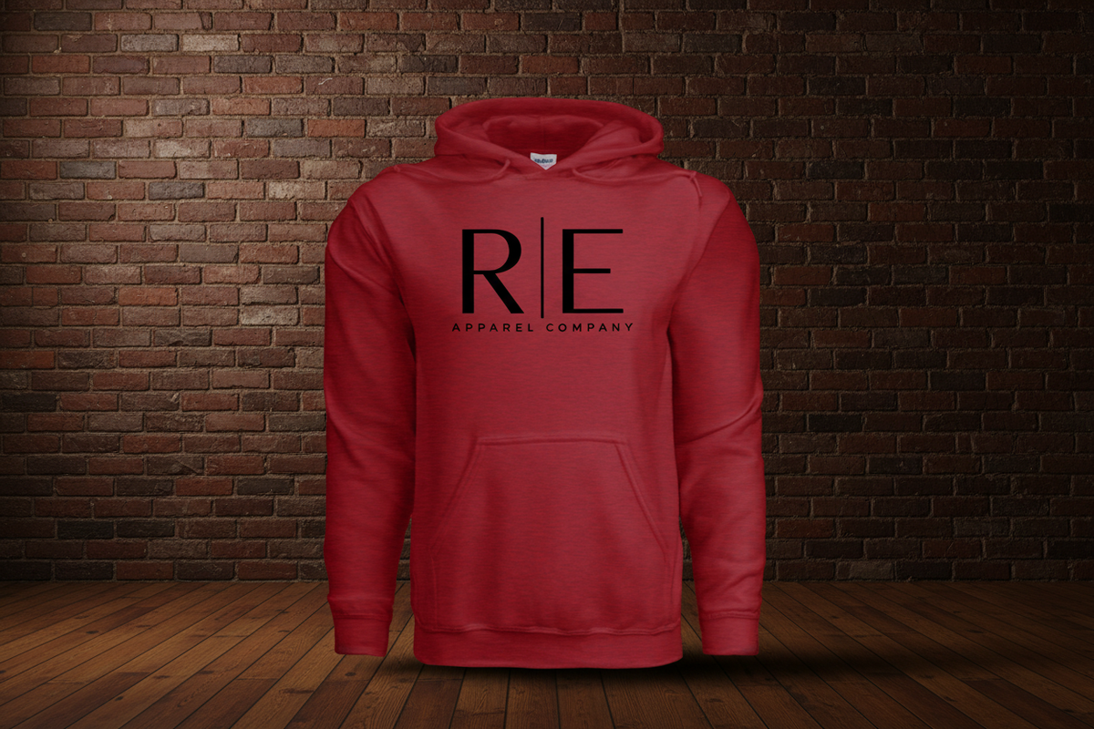 Rogue Standard Black Hoodie - Antique Cherry Red