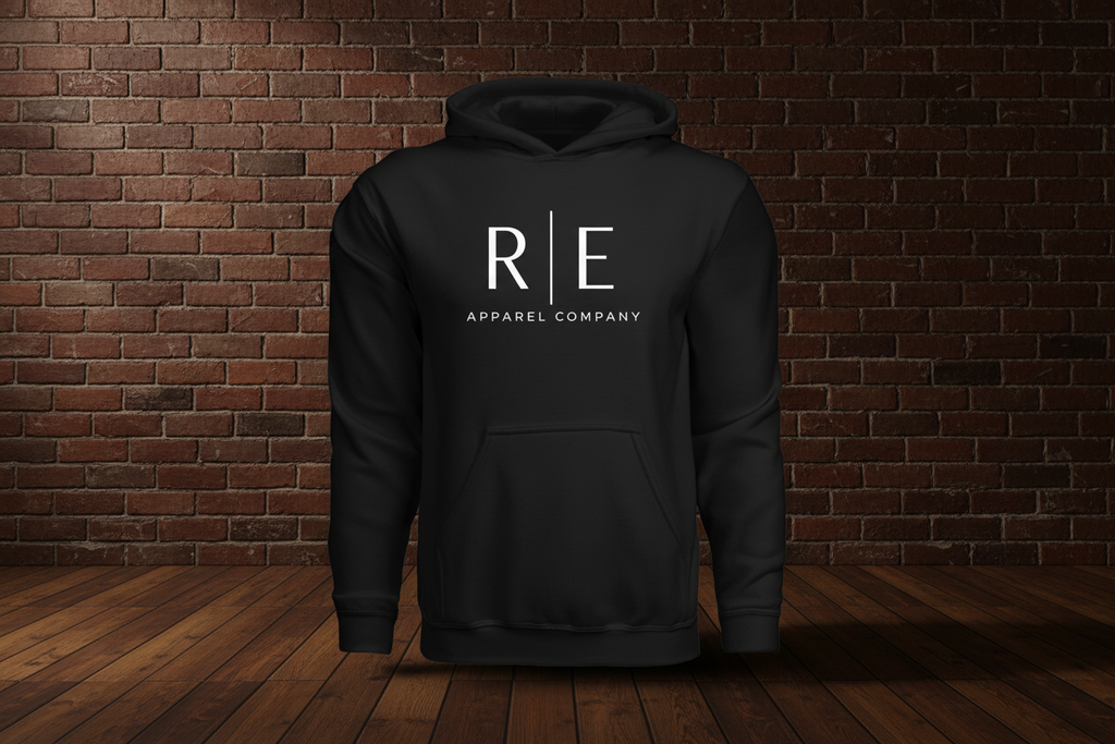 Rogue Standard White Hoodie - Black