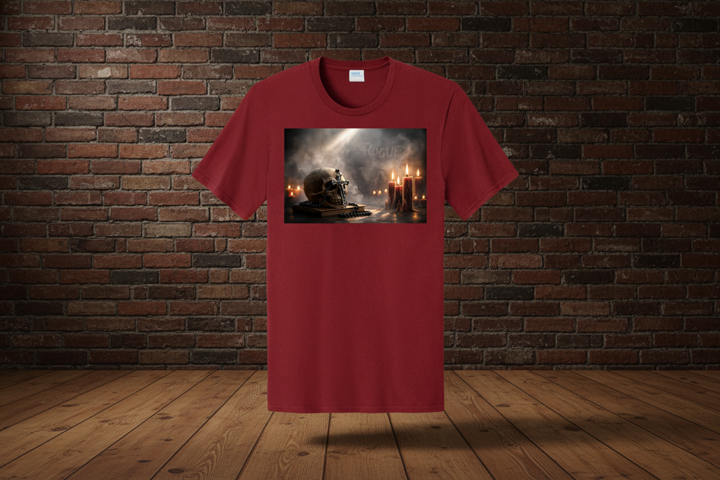 Vigil Tee SS — Cardinal