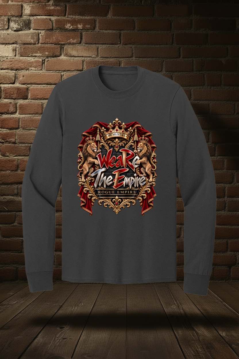 We Are The Empire long-sleeve, Jet Black
